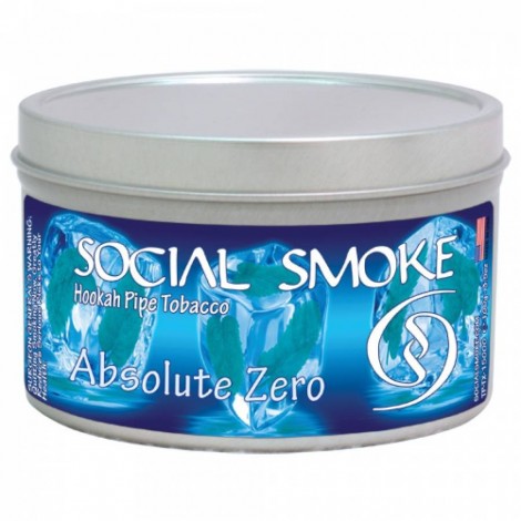 Wasserpfeifentabak Social Smoke Absolute Zero 100gr