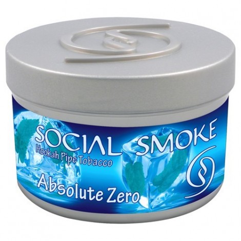 Wasserpfeifentabak Social Smoke Absolute Zero 250gr