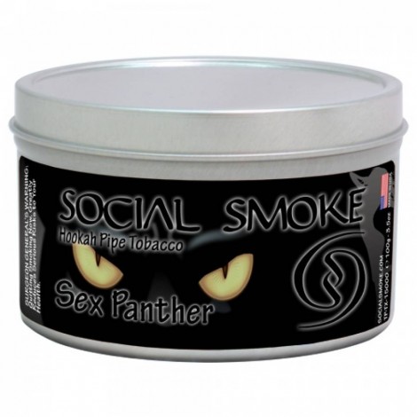 Wasserpfeifentabak Social Smoke Sex Panther 100gr