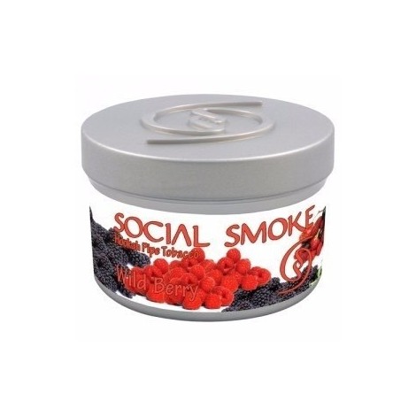 Wasserpfeifentabak Social Smoke Wild Berry 100gr