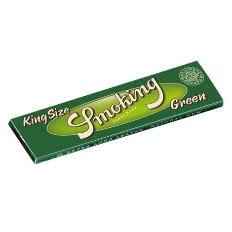 Zigarettenpapier Smoking King Size - Green