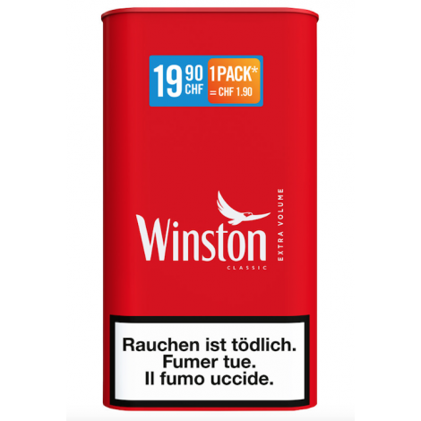 Zigarettentabak Winston Rot Classic Volume - Dosen